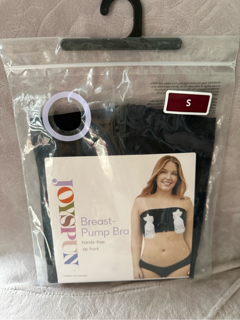 Noxxion Breast-Pump Bra in Black - Size S